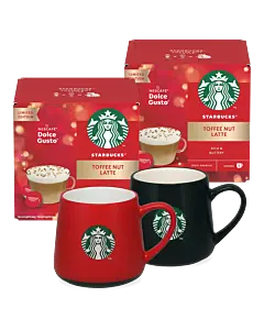 Bal&iacute;ček Toffee Nut Latte + 2 hrnky
