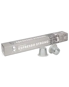 Kaffekapslen Espresso Strong Premium package and pod for Nespresso
