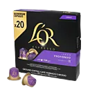 L'OR Lungo Profondo XL package and capsule for Nespresso
