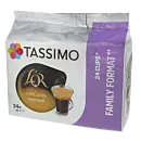 L'OR Café Long Classique 24 package and capsule for Tassimo